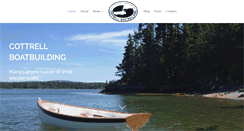 Desktop Screenshot of cottrellboatbuilding.com